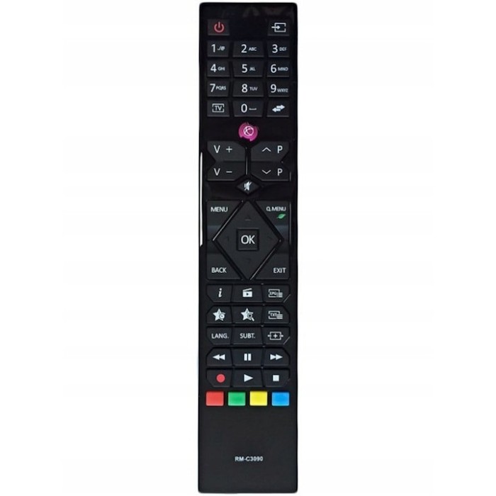 Telecomanda pentru JVC / Hitachi RM-C3090, x-remote, Negru