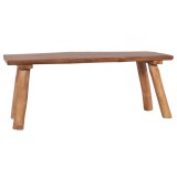 Cumpara ieftin Bancă de grădină, 120 cm, lemn masiv de tec