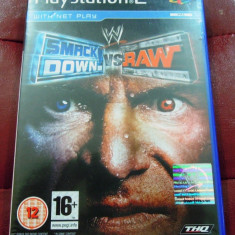 WWE SmackDown vs RAW pentru PS2, original, PAL