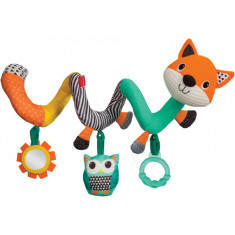 Jucarie spiralata Infantino Spiral Activity Toy, pentru carucior