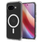 Husa Google Pixel 9a Spigen Ultra Hybrid MagSafe, transparentaalba