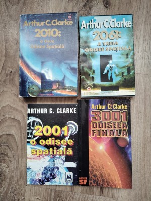 Arthur C Clarke - Odiseea spatiala (4 vol.) foto