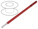 Cablu litat 6AWG PVC roșu 600V