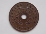 ONE PENNY 1952 SOUTHERN RHODESIA