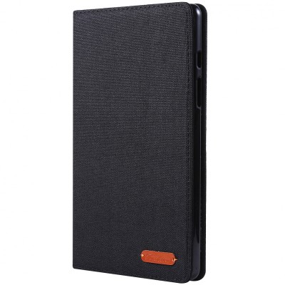 Husa Tableta Textil OEM Stand pentru Samsung Galaxy Tab A 8.0 (2019), Neagra foto