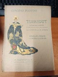 AS - PARTITURA - GIACOMO PUCCINI - TURANDOT