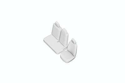 SET HUSE SCAUN RENAULT MASTER (2+1) 2010- TIP 1 foto