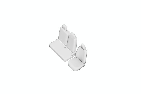 SET HUSE SCAUN RENAULT MASTER (2+1) 2010- TIP 1