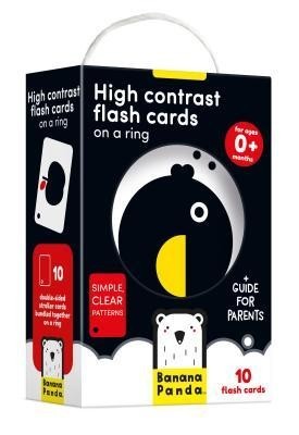 High Contrast Flash Cards on a Ring Age 0+ Flash Cards