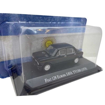 Macheta 1978 Fiat 128 iava, negru 1:43 foto