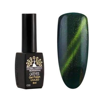 Oja semipermanenta Cat Eyes 8 ml, 33 foto