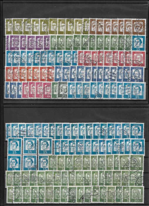Lot timbre Germania (cele din imagine)