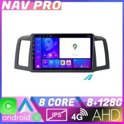 Navigatie Jeep Grand Cherokee 2008 2010 EDOTEC-LITE Android radio gps internet Octa core 8 128 Carplay CarStore Technology foto