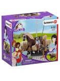 Set Schleich Horse Club Washing Area With Emily &amp; Luna (42438)