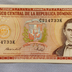 Republica Dominicană - 5 Pesos Oro (1988)