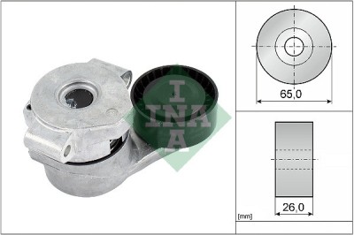 INA 534 0308 10 Intinzator curea, curea distributie foto