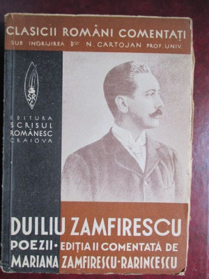 Poezii-Duiliu Zamfirescu 1939 foto