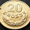 Moneda istorica 20 GROSZY - POLONIA, anul 1949 * cod 4634 B = excelenta!