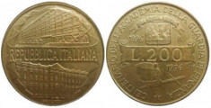 Italia 1996 - 200 lire, circulata foto