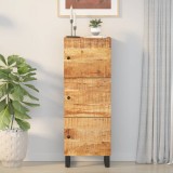 vidaXL Dulap &icirc;nalt cu 3 uși, 40x33x110 cm, lemn masiv mango și fier 352929