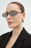 Cumpara ieftin Philipp Plein ochelari de soare femei, culoarea gri, SPP110_65672X