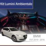 Lumini Ambientale BMW Seria 5 2010-2016 dedicat set difuzoare control telefon sau sistem original CarStore Technology