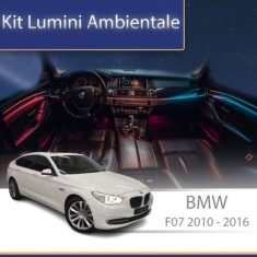 Lumini Ambientale BMW Seria 5 2010-2016 dedicat set difuzoare control telefon sau sistem original CarStore Technology
