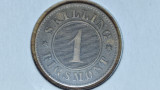 Danemarca - moneda de colectie - 1 Skilling Rigsmont 1856 - stare exceptionala !, Europa