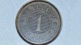 R10 Danemarca - moneda de colectie - 1 Skilling Rigsmont 1856 - stare exceptionala !, Europa