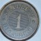 R10 Danemarca - moneda de colectie - 1 Skilling Rigsmont 1856 - stare exceptionala !