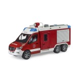 Cumpara ieftin Bruder sprinter de pompieri Mercedes Benz cu sirena