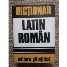 DICTIONAR LATIN-ROMAN -- Gh. Gutu -- 1973, 624 p.