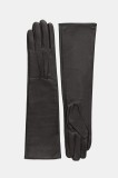Answear.LAB manusi de piele culoarea maro
