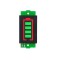 Indicator capacitate baterie, 1-8S, Verde
