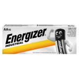 10 x Baterie alcalina Energizer industrial AA/LR6 1.5V, Duracell