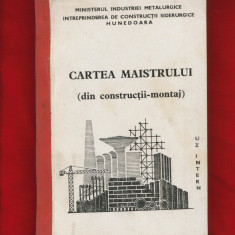 "Cartea maistrului (din constructii montaj)" 1980