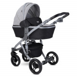 Carucior 2 in 1 Rimini Premium Cool Grey Stars, Lorelli