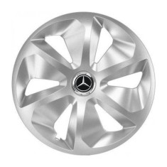 Set 4 Capace Roti Roco Gri R15, pentru Mercedes-Benz