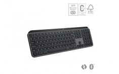 Tastatura Logitech MX Keys S, Iluminare, 2.4GHz&amp;Bluetooth, USB-C, US INTL