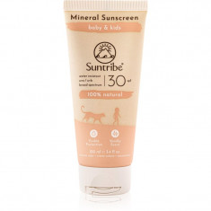 Suntribe Kids Mineral Sunscreen crema de fata cu minerale pentru protectie pentru copii 100 ml
