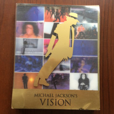 Michael Jackson Vision 3 DVD video disc box set muzica synth pop disco R&B VG+