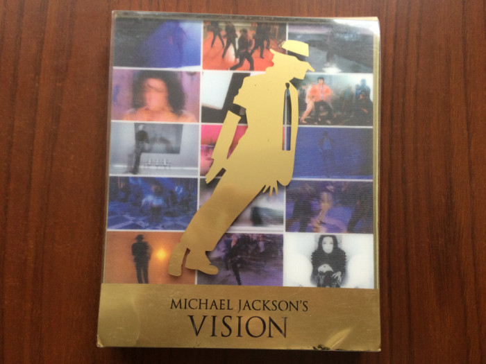 Michael Jackson Vision 3 DVD video disc box set muzica synth pop disco R&amp;B VG+