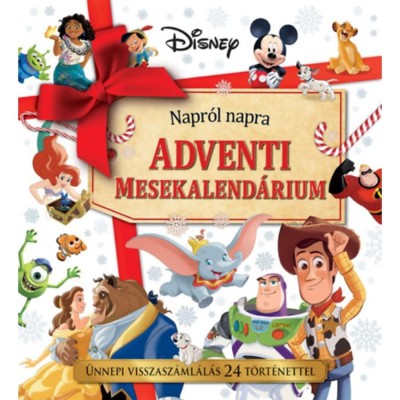 Disney: Adventi mesekalend&amp;aacute;rium 2025 - &amp;Uuml;nnepi visszasz&amp;aacute;ml&amp;aacute;l&amp;aacute;s 24 t&amp;ouml;rt&amp;eacute;nettel foto