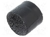 Tub termocontractant, {{Diametru inainte de contractare}}, 25.4mm, neagra, TE Connectivity - 202A111-25/225-0