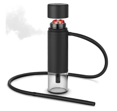 Mini narghilea portabila cu set complet, perfecta pentru calatorii foto
