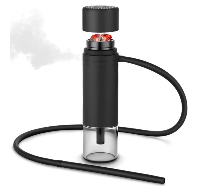 Mini narghilea portabila cu set complet, perfecta pentru calatorii