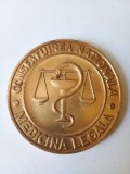 Medalie - Consfătuirea Națională - Medicina Legală - Tirgoviste 1988