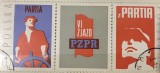 (M) Timbre serii Straine Polonia Partid