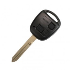 Carcasa cheie Topautochei&reg; pentru Toyota Avensis Corolla Yaris Rav4 Camry, 2 butoane, lamela TOY47