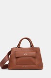 Armani Exchange poșetă culoarea portocaliu, XW001545 AF17019